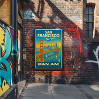 Pan Am San Francisco Poster