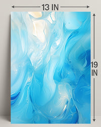 Oceanic Whirl Poster