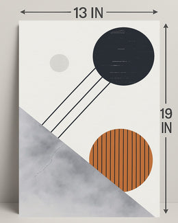 Geometric Harmony Poster PosterGoat