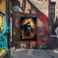 Raven Hero Tactical Adventure Art Poster