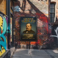 Grover Cleveland Vintage American Presidential Historical or Presidential Poster PosterGoat