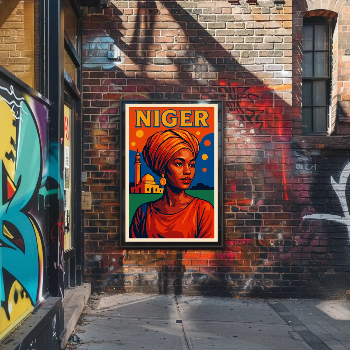 Niger Cultural Heritage Poster