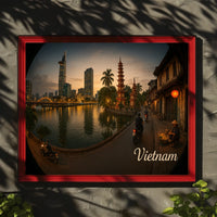 Vietnam at Dusk Poster