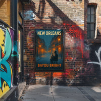 New Orleans Bayou Bright Poster