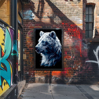 Majestic Bear Portrait Poster