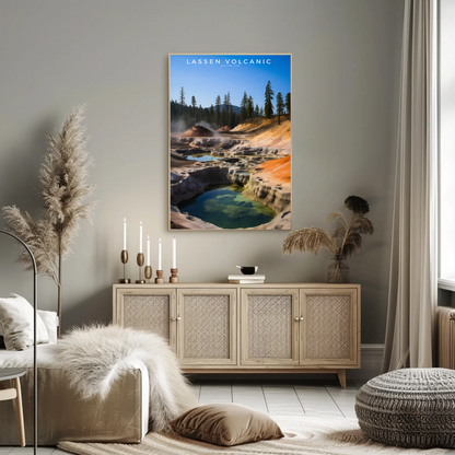 Lassen Volcanic National Park Poster