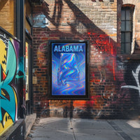 Alabama In Vivid Hues Poster