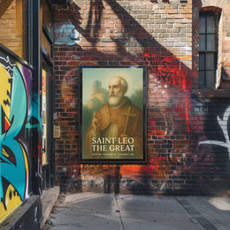 Saint Leo The Great Poster