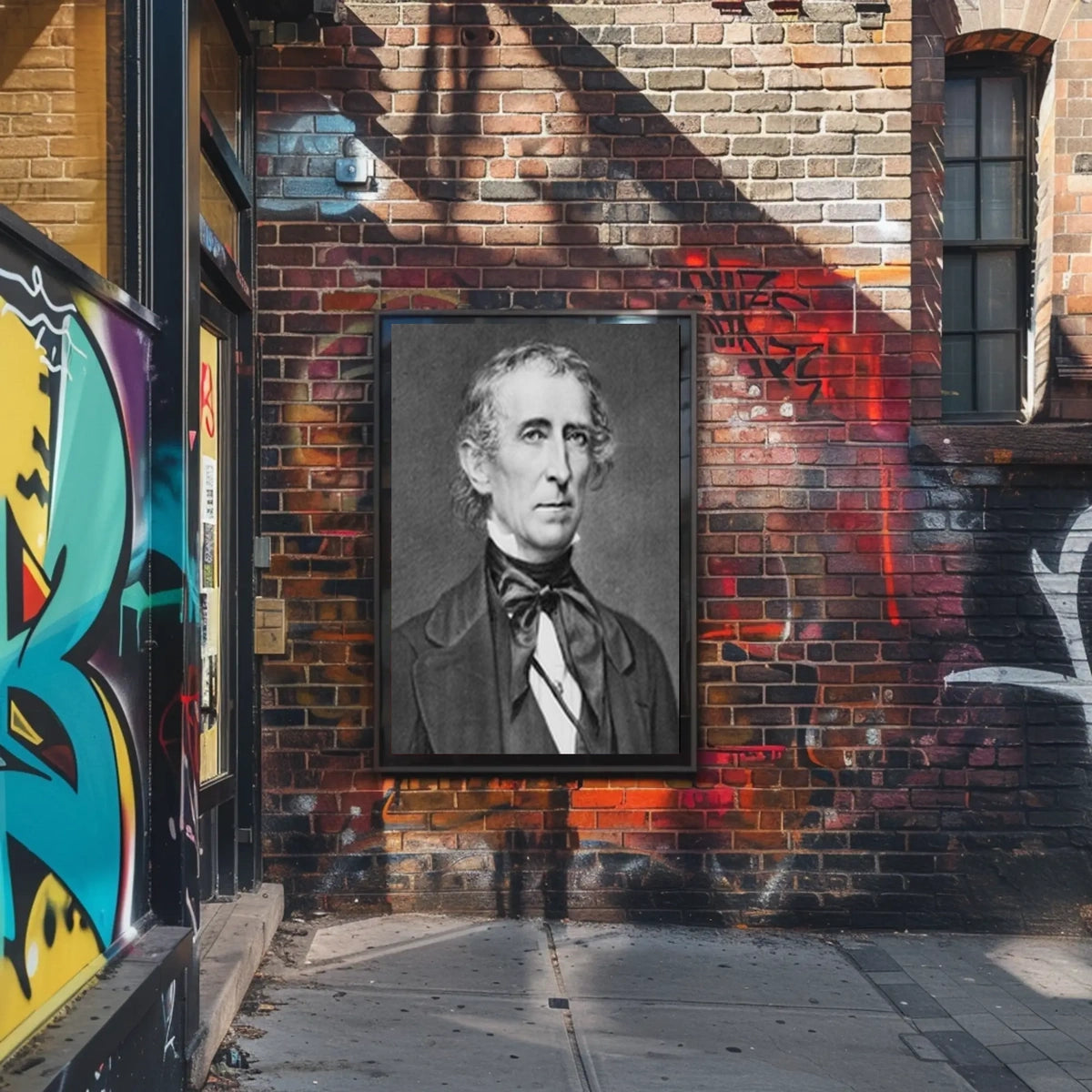 Portrait of a Historical Figure Poster