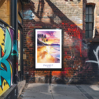 Sunset in Phuket Poster PosterGoat