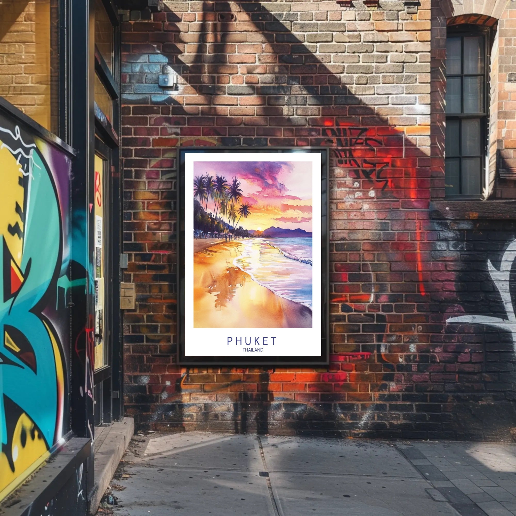Sunset in Phuket Poster PosterGoat