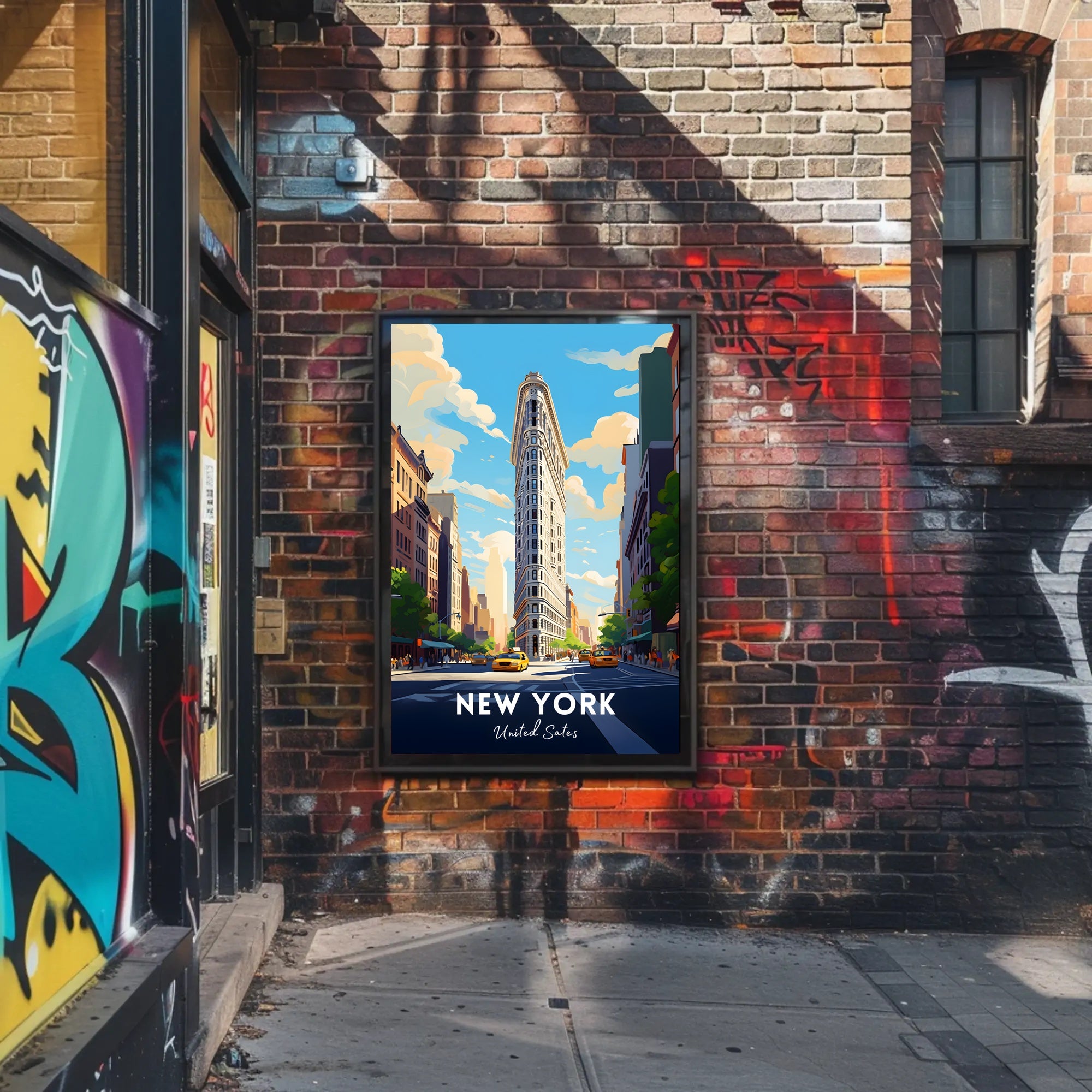 New York City Flatiron Building Urban or Cityscape Poster