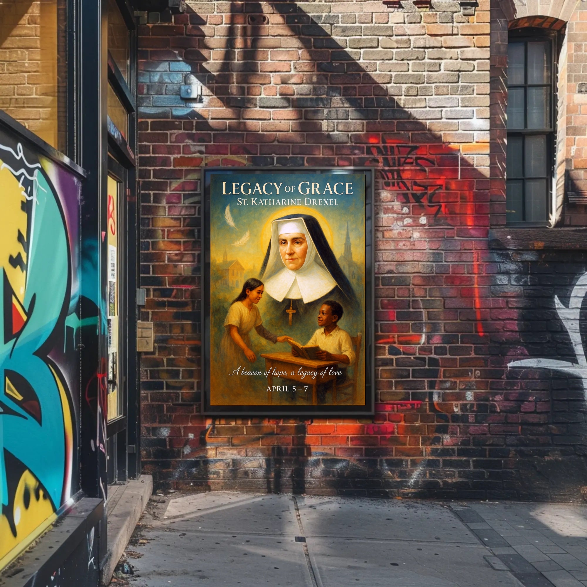 Legacy of Grace St. Katharine Drexel Poster