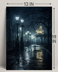 Enchanted Evening Stroll Poster