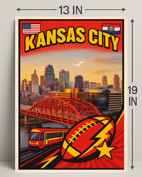 Kansas City Vibes Poster PosterGoat