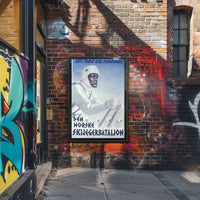 Den Norske Skijegerbataljon Recruitment Poster PosterGoat