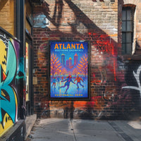 Atlanta Southern Snowfall Poster