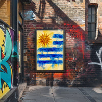 Sun Stripes Artistic Wanderlust Poster