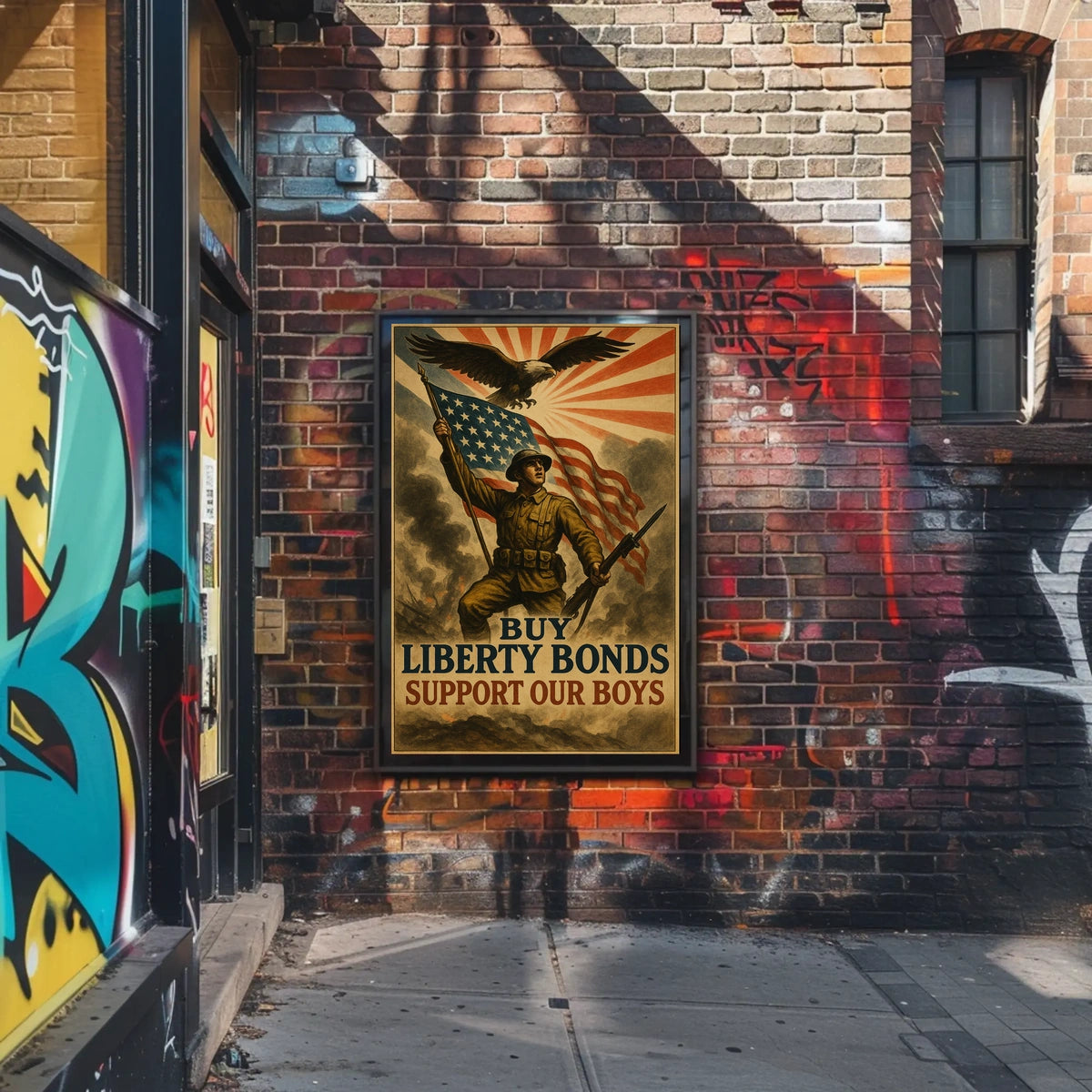 Support Our Boys Buy Liberty Bonds Poster