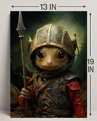 The Brave Little Warrior Poster