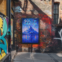 South Dakota Vibrant Landscapes Poster