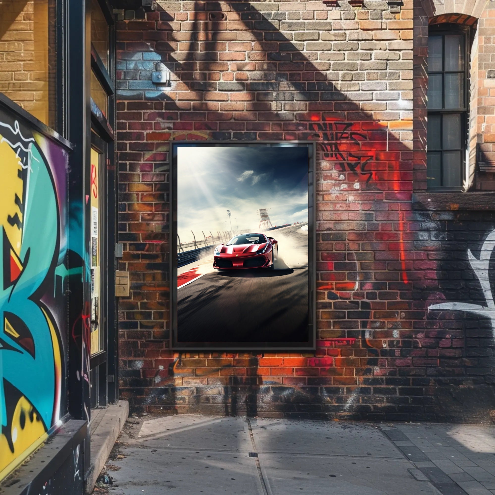 High-Speed Thrills Poster PosterGoat