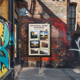 National Park Wonders Poster PosterGoat