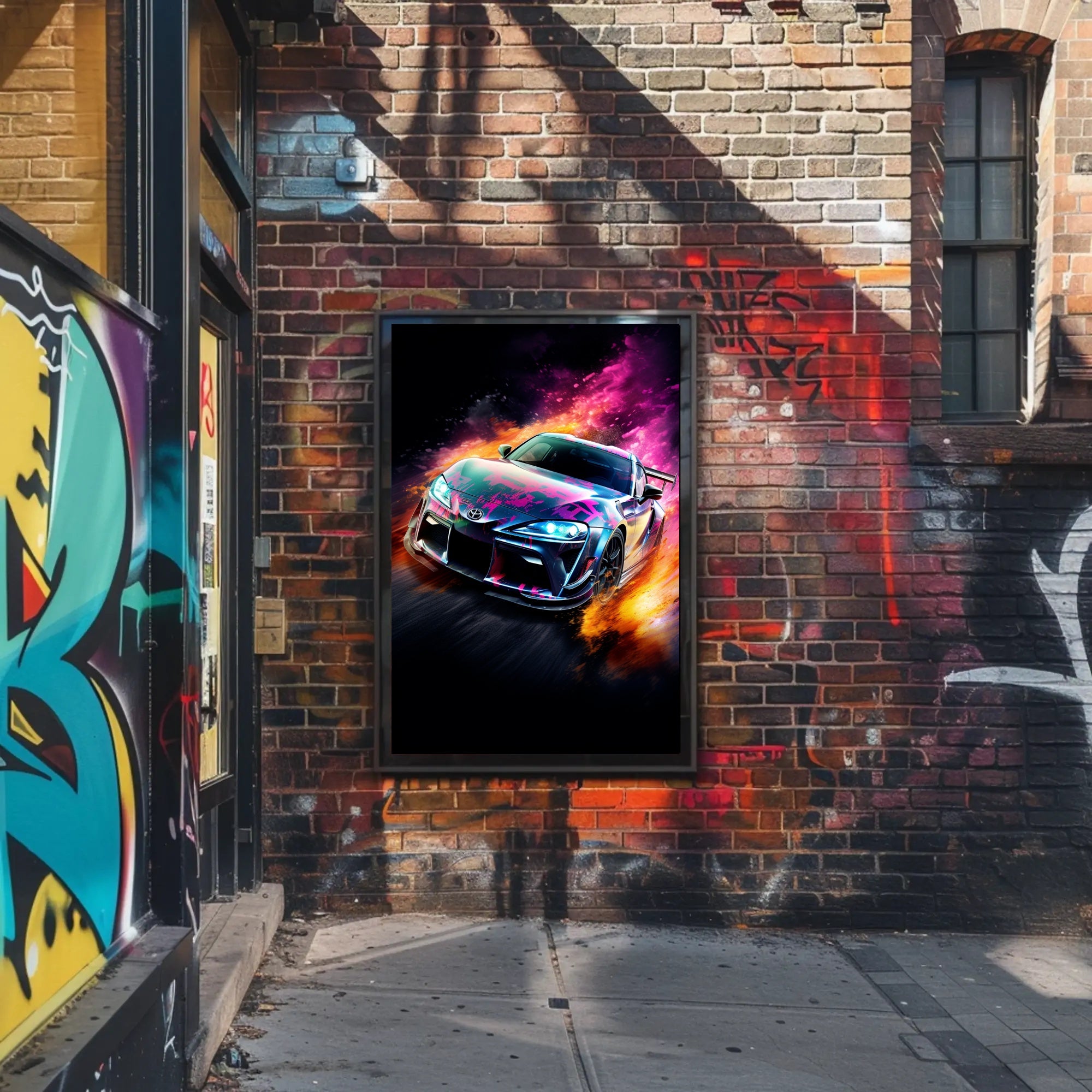 Speed and Style Poster PosterGoat