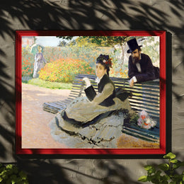 Afternoon in the Garden Poster