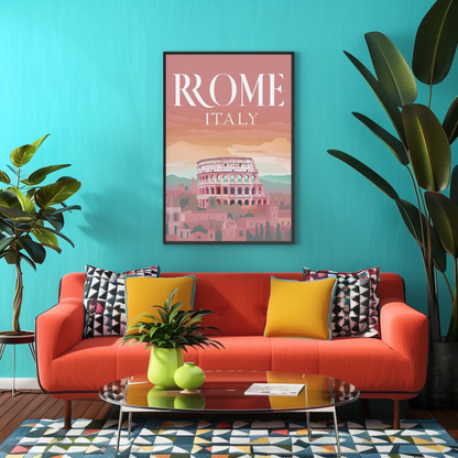 Rome: Colosseum Sunset