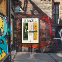 Brazil Modernist Harmony Poster PosterGoat
