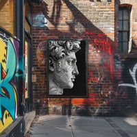 Abstract Marble Portrait Abstract Poster