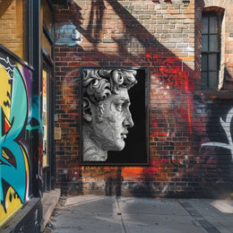 Abstract Marble Portrait Abstract Poster