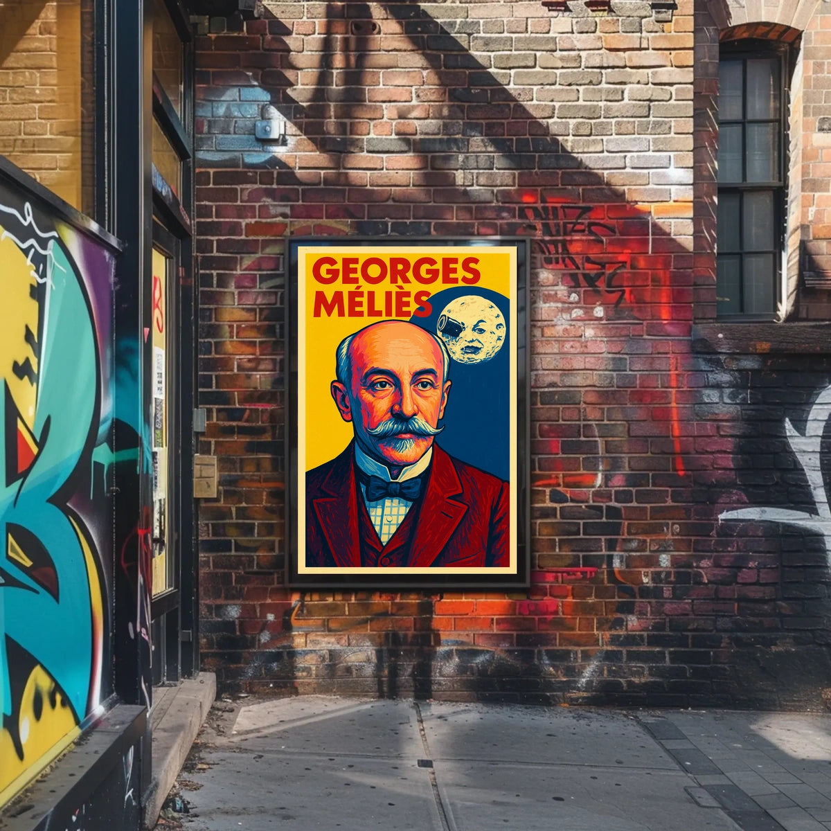 Georges Méliès Cinematic Pioneer Poster