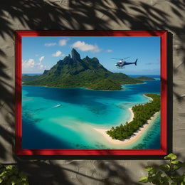 Tropical Paradise Adventure Poster