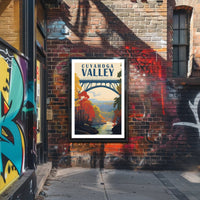 Cuyahoga Valley National Park Travel Poster