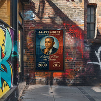 Barack Obama Iconic Portrait Poster in Historical or Presidential Poster