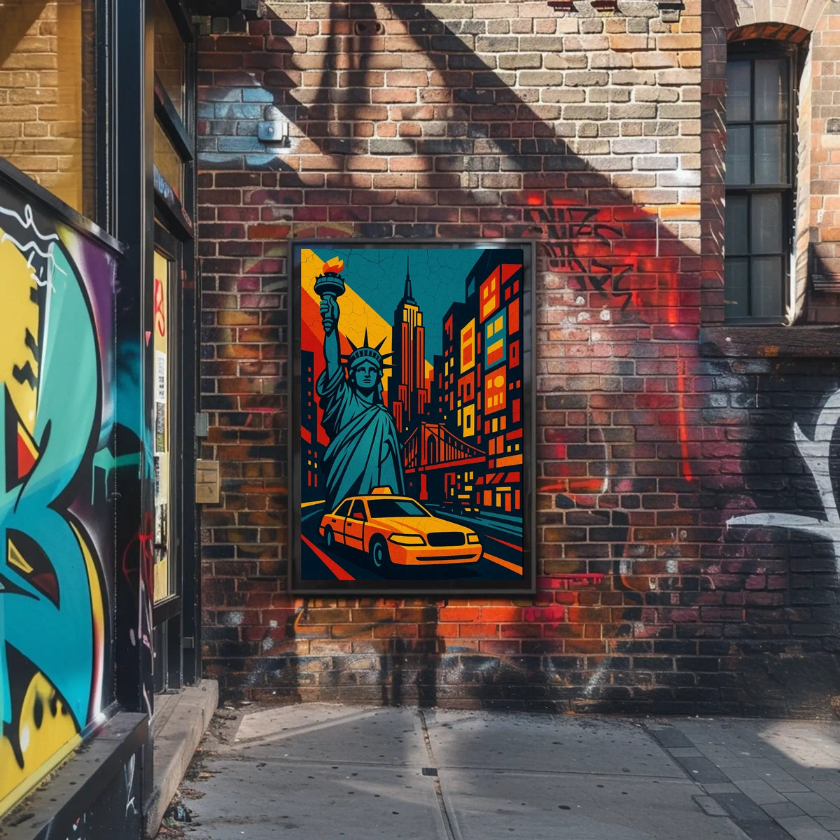 Iconic New York Vibes Poster