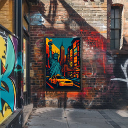 Iconic New York Vibes Poster