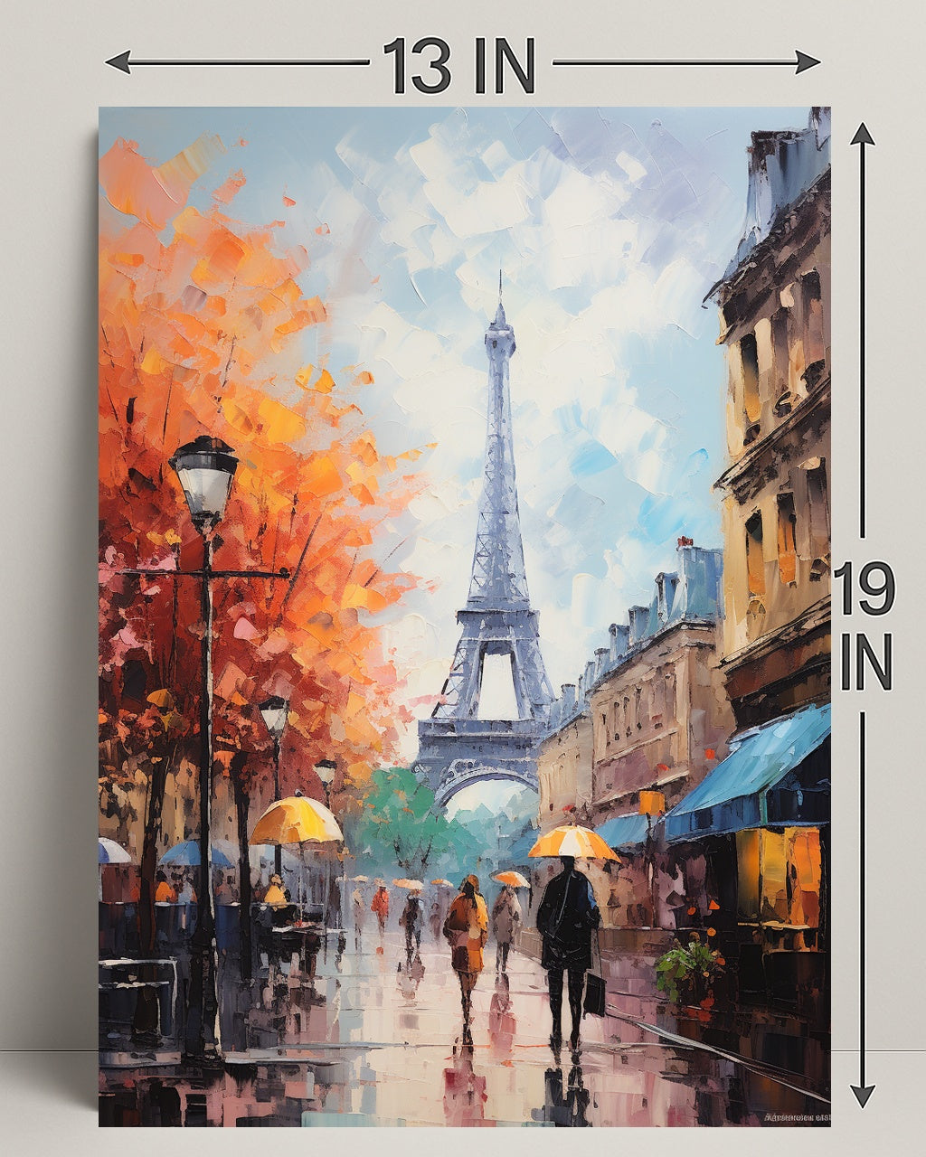 Autumn In Paris Poster