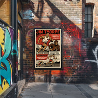 The Worlds Greatest Athlete Jim Thorpe Poster