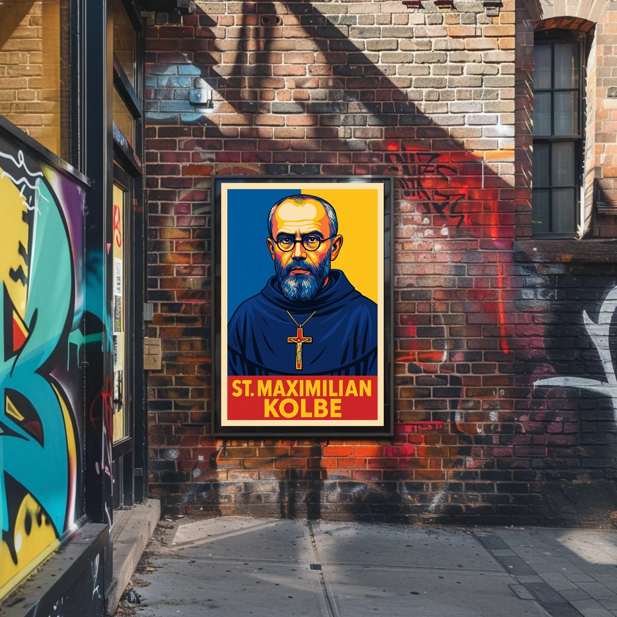 St. Maximilian Kolbe Poster