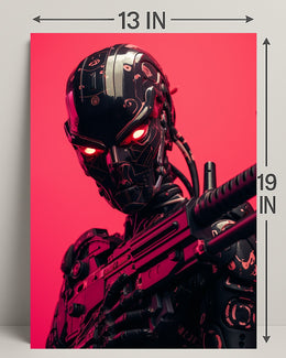 Cybernetic Guardian Poster PosterGoat