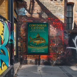 Corydoras Catfish Peaceful Bottom Poster