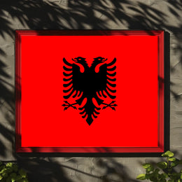 Albania Flag Poster
