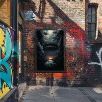 Dramatic Surreal Landscape Fantasy Art Poster