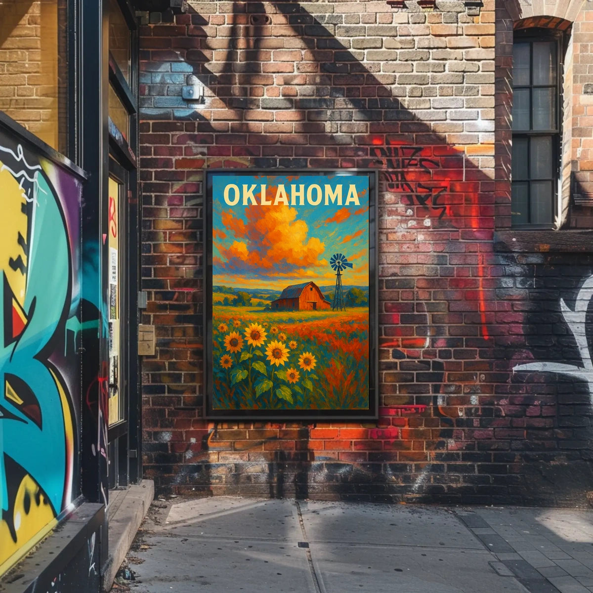Oklahoma Countryside Poster