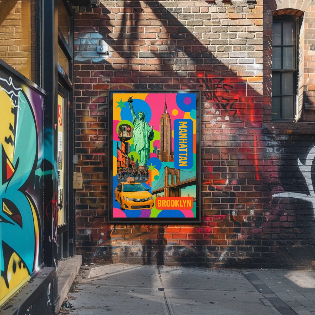 New York City Vibes Poster For Urban Wall Decor Lovers