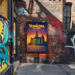 Yonkers New Yorks Historical Frontier Poster PosterGoat