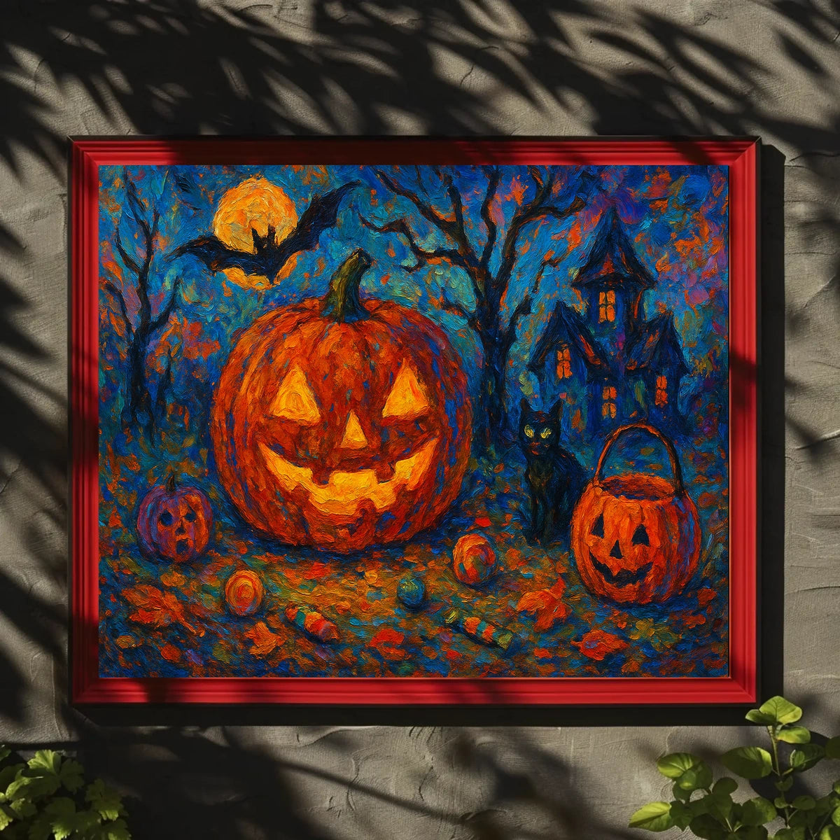 Halloween Night Fantasy Gothic Poster